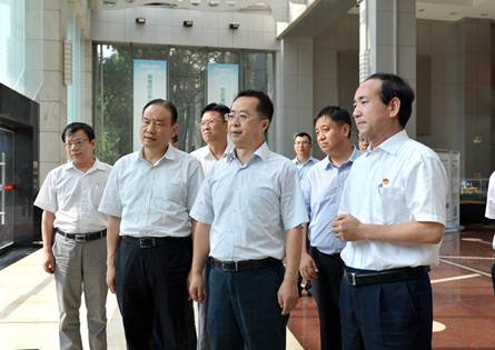 【陜鼓集團】陜西省副省長陸治原:陜鼓發展走在行業前列 具備旗幟與標桿意義